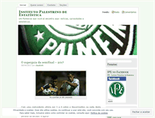 Tablet Screenshot of blogdoipe.com.br